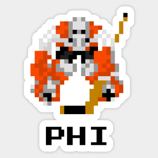 16-Bit Hockey Goalie - Philadelphia Sticker